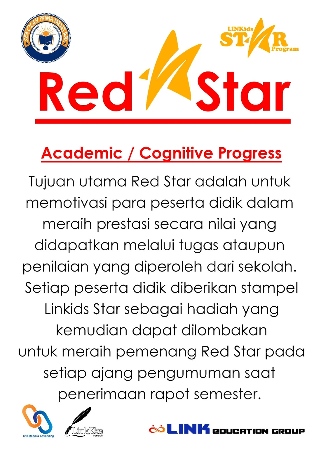 Red Star — Academic / Cognitive Progress.